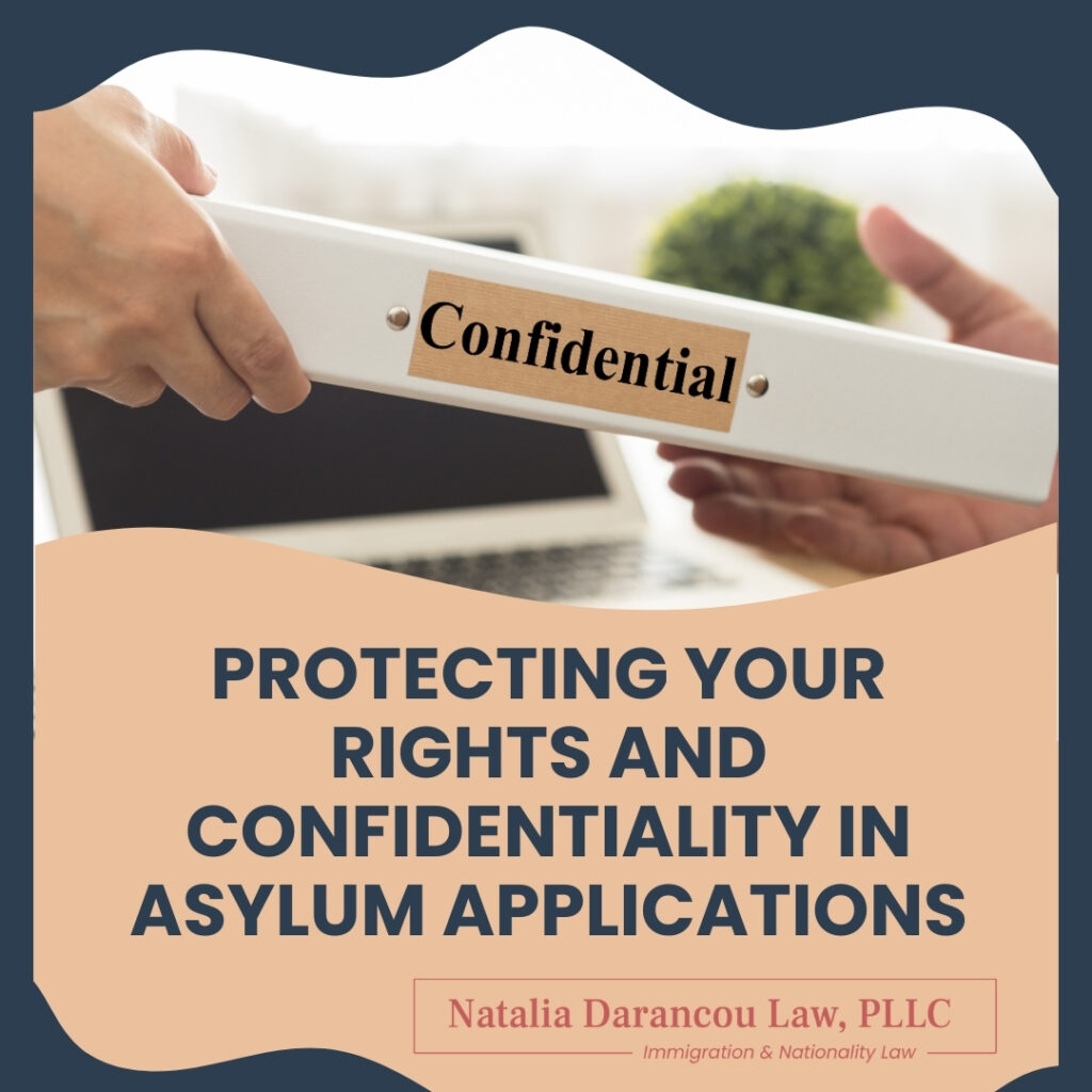 Asylum Lawyer Confidentiality new - Darancou Law