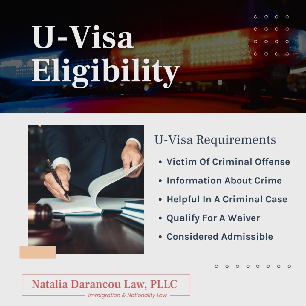 U-Visa Eligibility new - Darancou Law